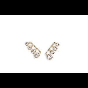 Kendra Scott gold earrings